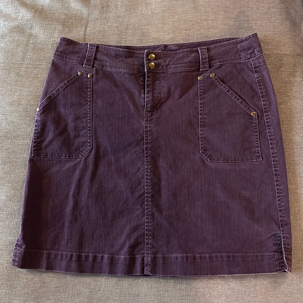 KUHL Straight Jeans Skirt